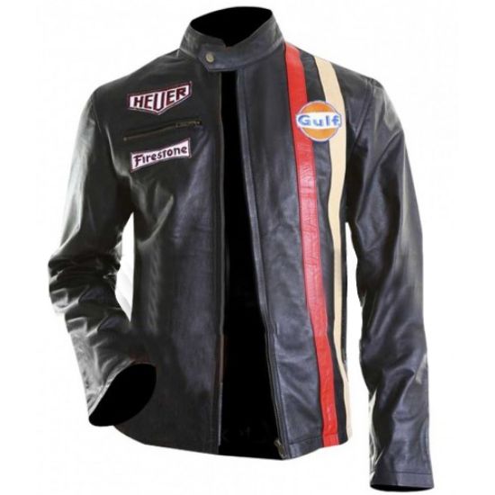 Gulf Le Mans Racing Jacket Steve Mcqueen Gulf Jacket