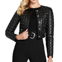 Batwoman Mary Hamilton (Nicole Kang) Black Studded Jacket Batwoman Mary Hamilton (Nicole Kang) Black Studded Jacket