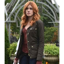 Shadowhunters Clary Fray (Katherine McNamara) Cotton Jacket Shadowhunters Clary Fray (Katherine McNamara) Cotton Jacket
