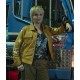 Curfew Lou Collins (Miranda Richardson) Yellow Leather Jacket