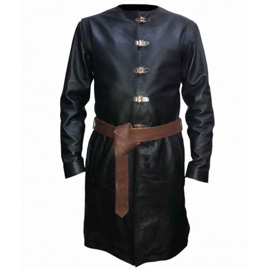 Game of Thrones Jaime Lannister (Nikolaj Coster) Leather Trench Coat