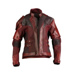 Guardians of the Galaxy 2 Star Lord (Chris Pratt) Leather Jacket Guardians of the Galaxy 2 Star Lord (Chris Pratt) Leather Jacket