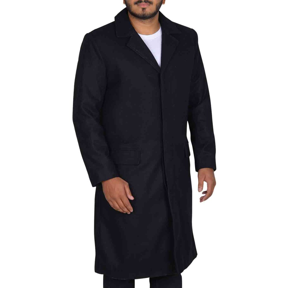 John Constantine Black Trench Coat | Keanu Reeves Coat