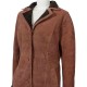 Yellowstone Monica Dutton (Kelsey Asbille) Shearling Trench Coat