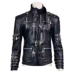 Michael Jackson Black Bad Leather Jacket
