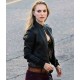 Natalie Portman Black Motorcycle Leather Jacket