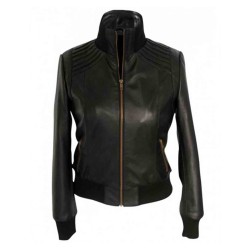 The Flash Bette Sans Souci (Kelly Frye) Leather Jacket The Flash Bette Sans Souci (Kelly Frye) Leather Jacket