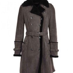Women's Dark Grey Trench Coat
