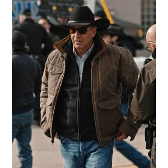Yellowstone John Dutton (Kevin Costner) Quilted Jacket