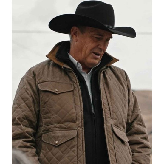 Yellowstone John Dutton (Kevin Costner) Quilted Jacket