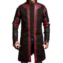 Avengers Age of Ultron Hawkeye (Jeremy Renner) Trench Coat