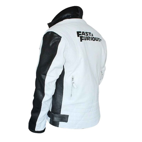 Fast And Furious 7 Dominic Toretto (Vin Diesel) Biker Leather Jacket