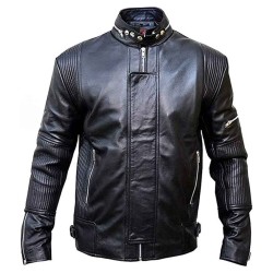 Daft Punk Electroma Black Leather Jacket Daft Punk Electroma Black Leather Jacket