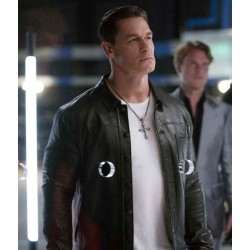 F9 The Fast Saga Jakob (John Cena) Black Leather Jacket F9 The Fast Saga Jakob (John Cena) Black Leather Jacket