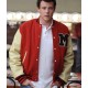 Glee Finn Hudson (Cory Monteith) Letterman Coat