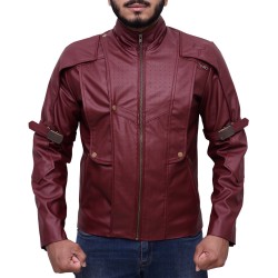 Guardians of the Galaxy Peter Quill (Chriss Pratt) Leather Jacket Guardians of the Galaxy Peter Quill (Chriss Pratt) Leather Jacket