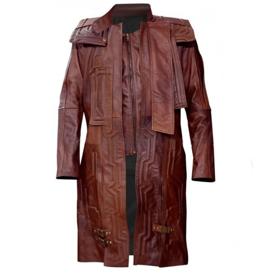 Guardians of the Galaxy 2 Peter Quill (Chris Pratt) Trench Coat