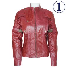 Guardians of the Galaxy Vol 2 Peter Quill (Chriss Pratt) Leather Jacket For Women Guardians of the Galaxy Vol 2 Peter Quill (Chriss Pratt) Leather Jacket For Women
