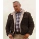 Let Him Go Kevin Costner (George Blackledge) Shearling Jacket