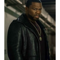 Power 50 Cent (Kanan) Brown Leather Jacket