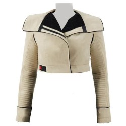 Solo A Star Wars Story Qira (Emilia Clarke) Cropped Jacket Solo A Star Wars Story Qira (Emilia Clarke) Cropped Jacket