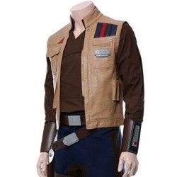 Star Wars The Rise of Skywalker Finn (John Boyega) Leather Vest Star Wars The Rise of Skywalker Finn (John Boyega) Leather Vest