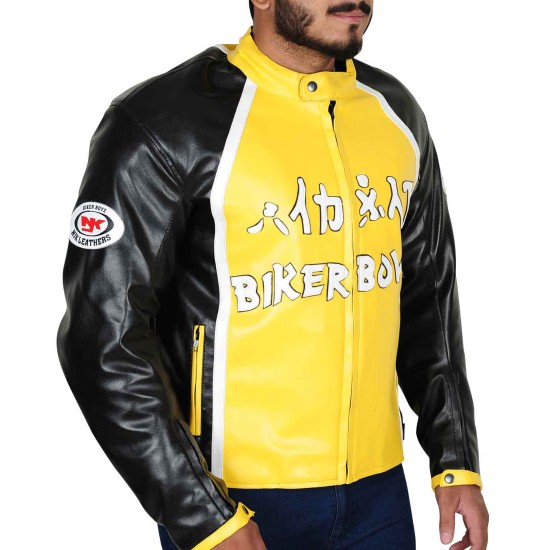 Biker Boyz Kid (Derek Luke) Yellow Motorcycle Jacket