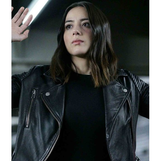 Agents of SHIELD Daisy Skye Johnson (Chloe Bennet) Leather Jacket