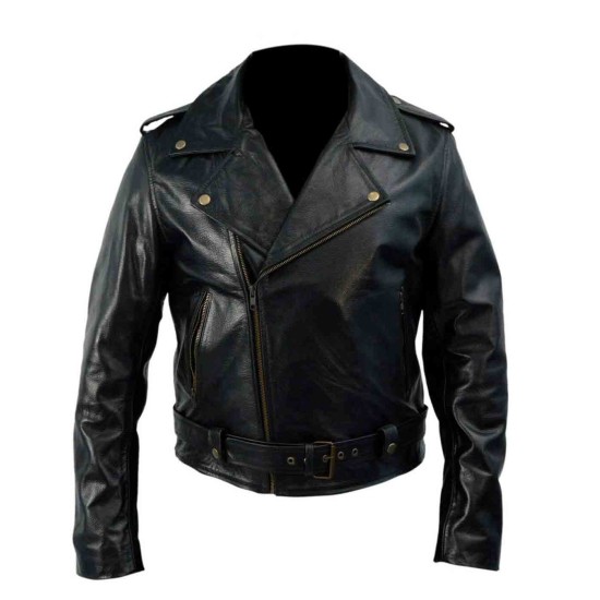 Cry-Baby Johnny Depp Black Leather Jacket