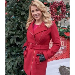 Entertaining Christmas Candace Livingstone (Jodie Sweetin) Coat Entertaining Christmas Candace Livingstone (Jodie Sweetin) Coat