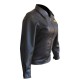 Top Gun Charlotte Charlie (Kelly McGillis) Bomber Leather Jacket