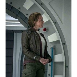 Lost in Space Molly Parker (Maureen Robinson) Leather Jacket Lost in Space Molly Parker (Maureen Robinson) Leather Jacket