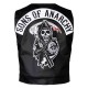Sons Of Anarchy Biker Gang Leather Motorcycle Vest