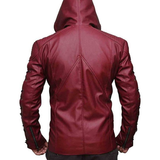 Arrow S05 Arsenal (Roy Harper) Hooded Costume Jacket