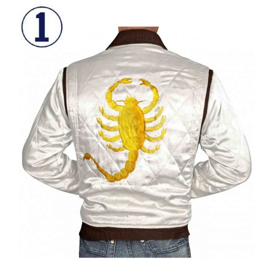 Drive Scorpion Ryan Gosling Satin Jacket