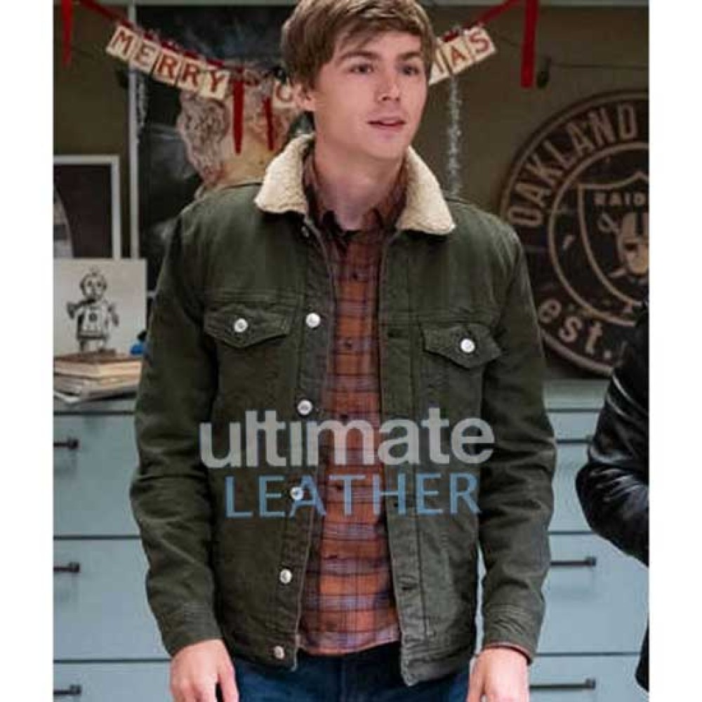 13 Reasons Why Alex Standall Jacket | Miles Heizer Green Jacket