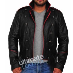 Supernatural Rick Springfield (Vince Vincente) Black Leather Jacket