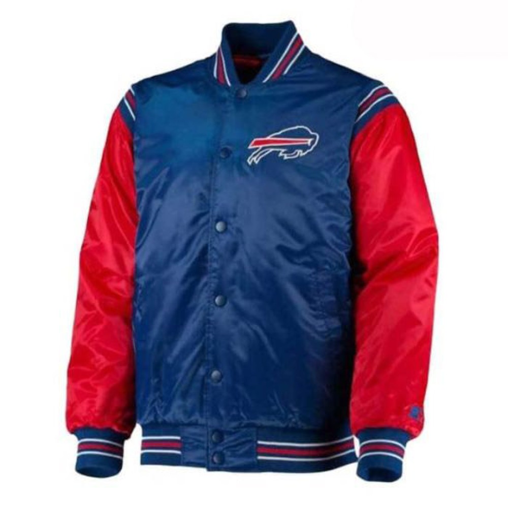 Buffalo Bills Starter Jacket | Bills 90s Blue Jacket