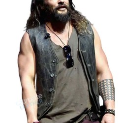 Justice League Jason Momoa (Aquaman) Leather Vest Justice League Jason Momoa (Aquaman) Leather Vest