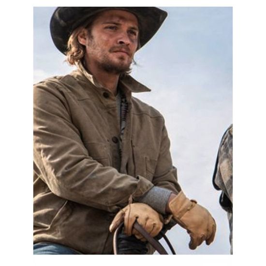 Yellowstone S04 Luke Grimes (Kayce Dutton) Cotton Jacket