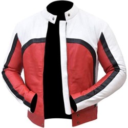 Men's Freddie Mercury Concert Leather Jacket Men's Freddie Mercury Concert Leather Jacket