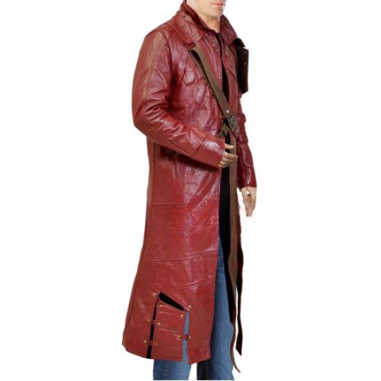 Guardians of the Galaxy 2 Chris Pratt (Peter Quill) Trench Coat
