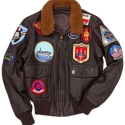 Top Gun Tom Cruise (Maverick) Brown Leather Jacket Top Gun Tom Cruise (Maverick) Brown Leather Jacket