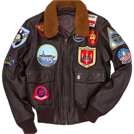 Top Gun Tom Cruise (Maverick) Brown Leather Jacket