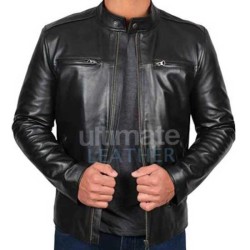 A Nashville Christmas Carol Gavin Chase Black Leather Jacket A Nashville Christmas Carol Gavin Chase Black Leather Jacket