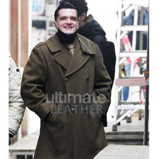 Across The River and Into the Trees Josh Hutcherson Wool Coat
