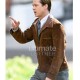 Allied Brad Pitt (Max Vatan) Brown Suede Jacket