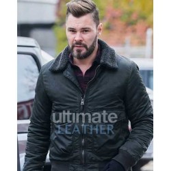 Chicago P.D. (Adam Ruzek) Patrick John Flueger Shearling Jacket Chicago P.D. (Adam Ruzek) Patrick John Flueger Shearling Jacket