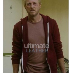 Cobra Kai (Johnny Lawrence) William Zabka Maroon Hoodie