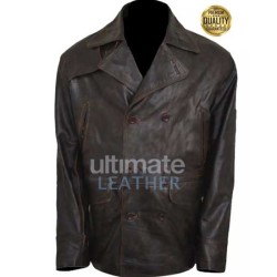 Inglourious Basterds Brad Pitt (Lt Aldo Raine) Brown Wool Coat Inglourious Basterds Brad Pitt (Lt Aldo Raine) Brown Wool Coat